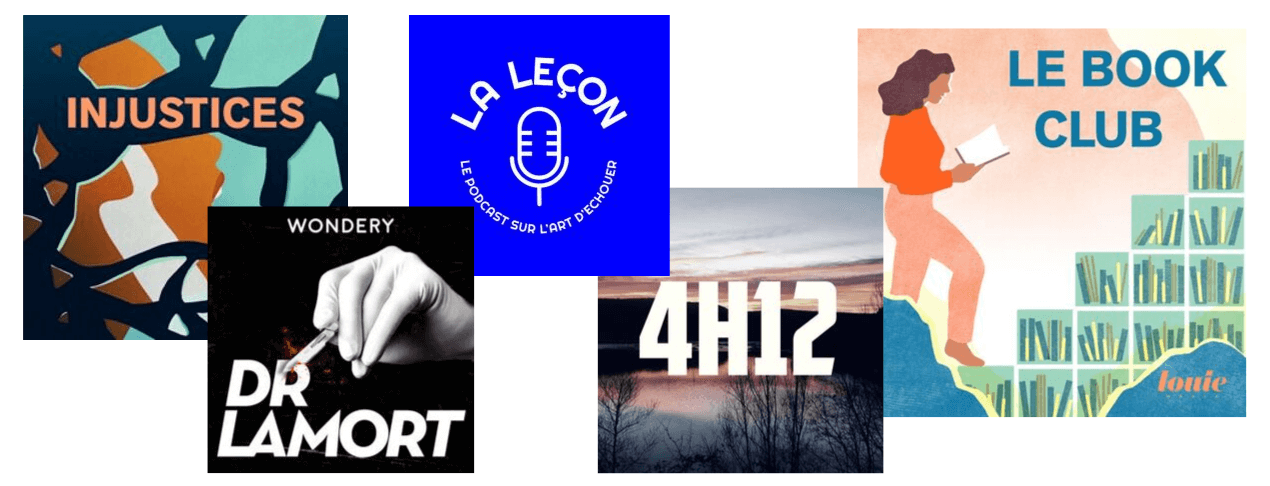 5 podcasts à écouter sous la couette
