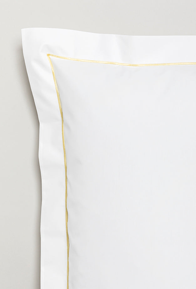 Set de 2 taies d'oreillers bourdon percale Bourdon blanc