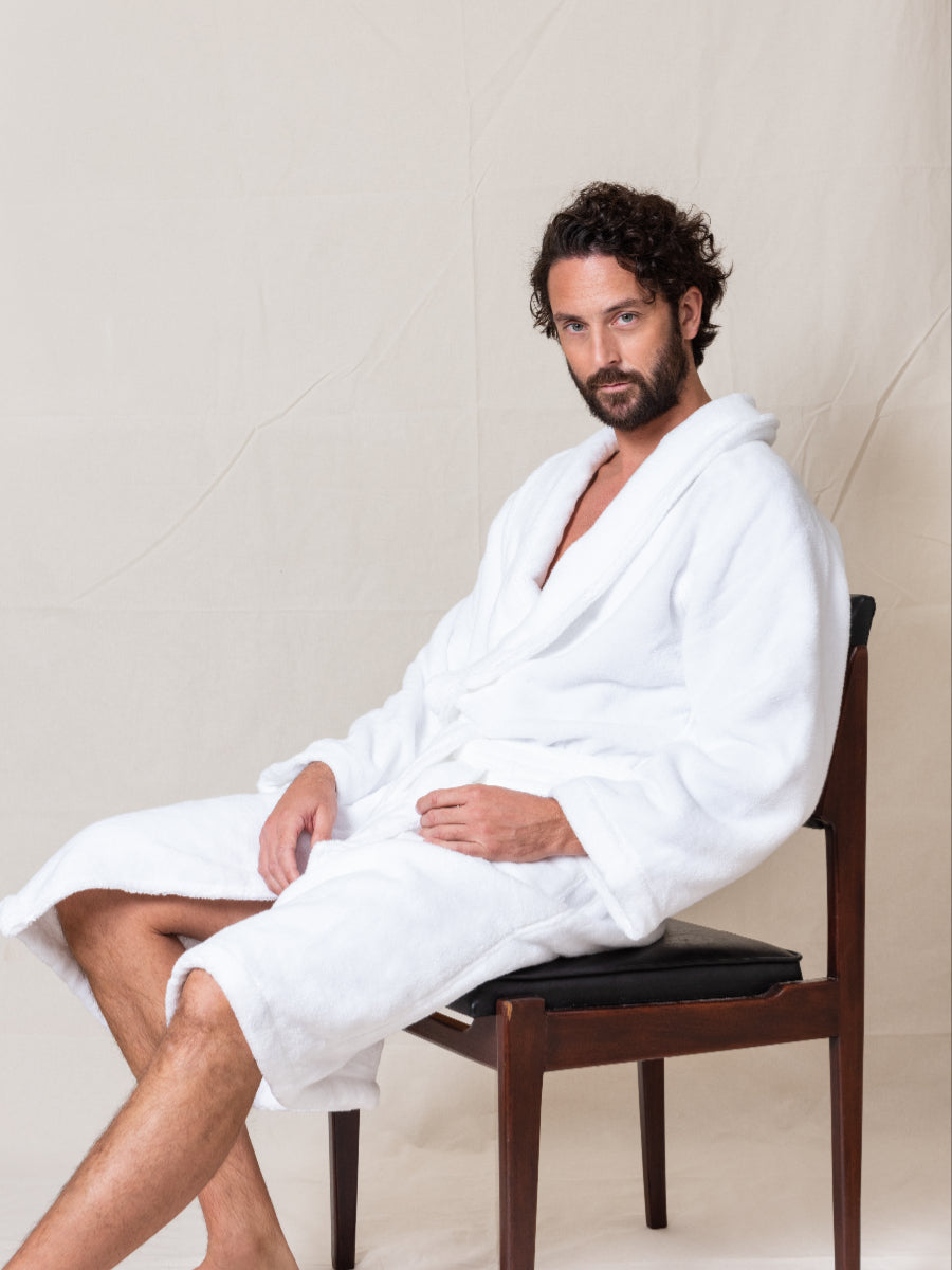 Peignoir pour homme personnalisé
