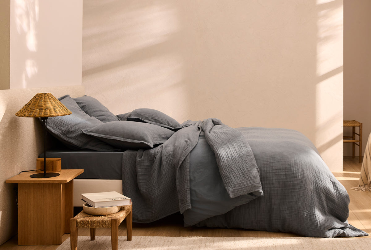 Housse de couette unie