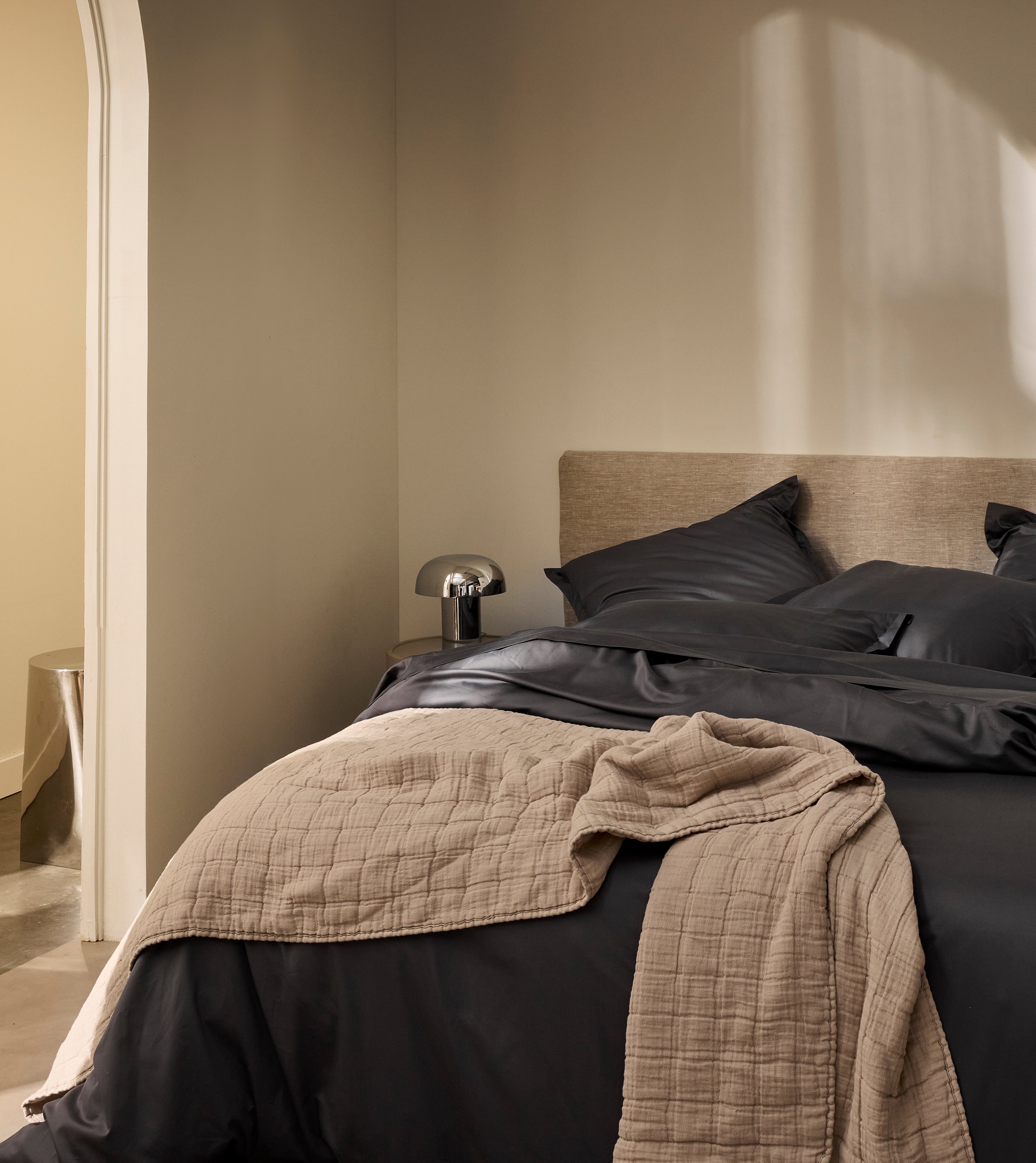 Housse de couette satin de coton