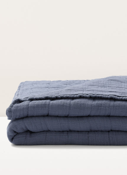 Courtepointe en lin et coton