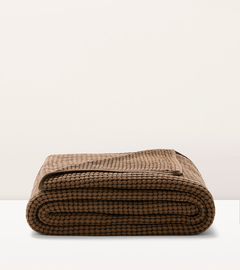 Couvre-lit en nid d'abeille