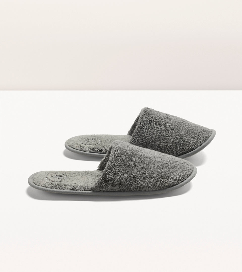 Chaussons en éponge Gris ardoise