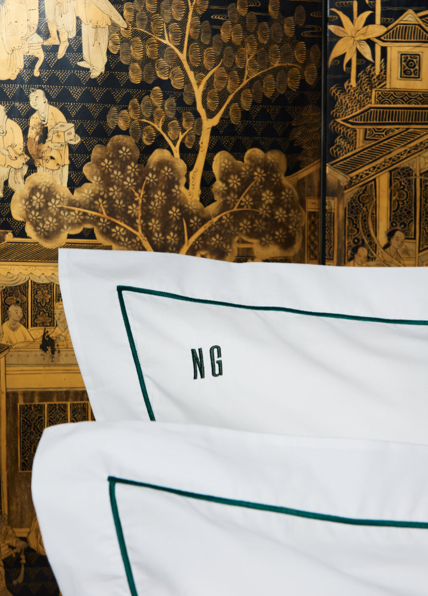 Set de 2 Taies d'Oreillers Bourdon Percale