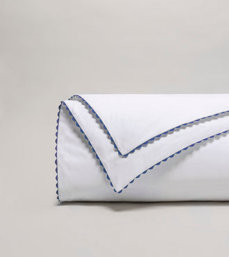 Housse de couette percale enfant Bleu matelot
