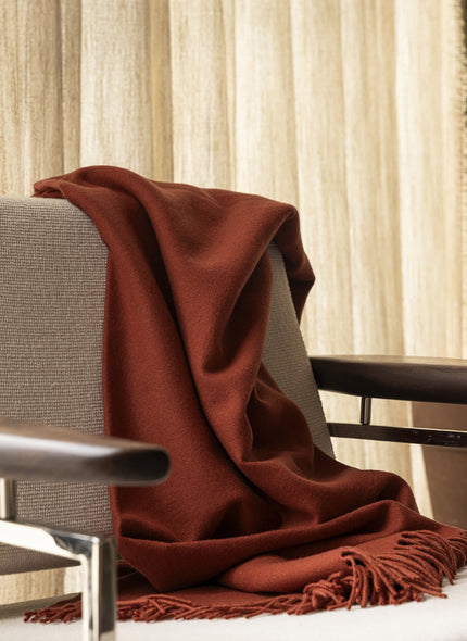 Plaid en Laine d'Agneau