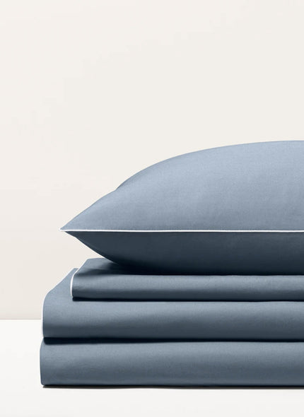 Parure de lit percale Passepoil
