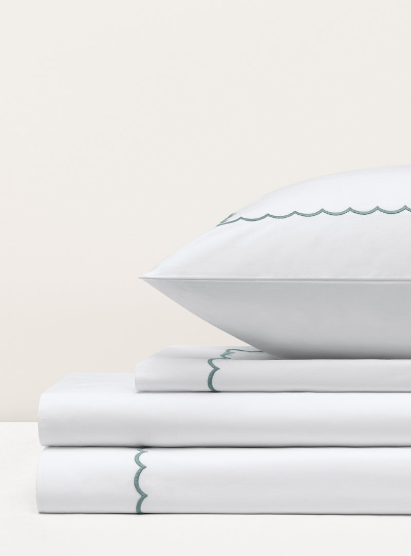 Set de 2 Taies d'Oreillers Nuage Percale
