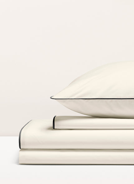 Parure de lit Percale Passepoil