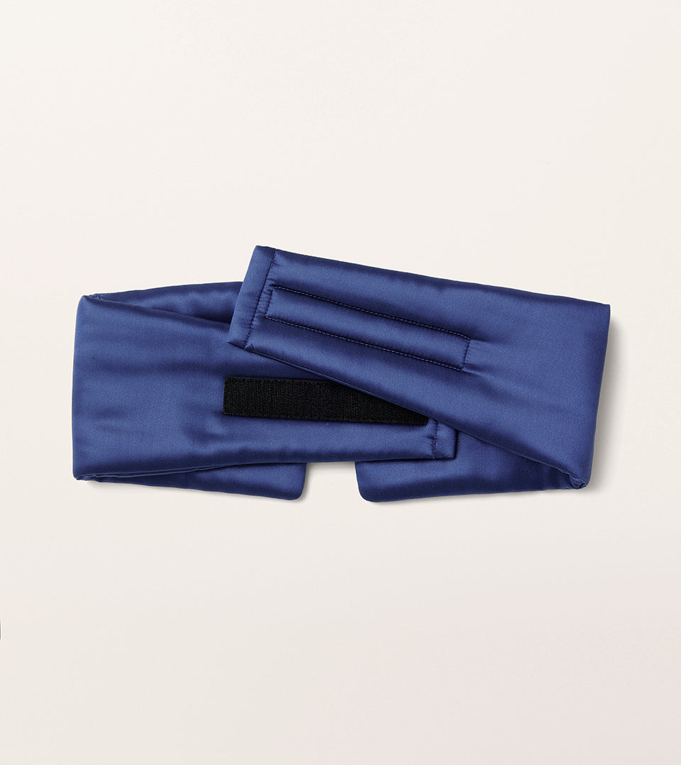 Masque de nuit bandeau Bleu minuit