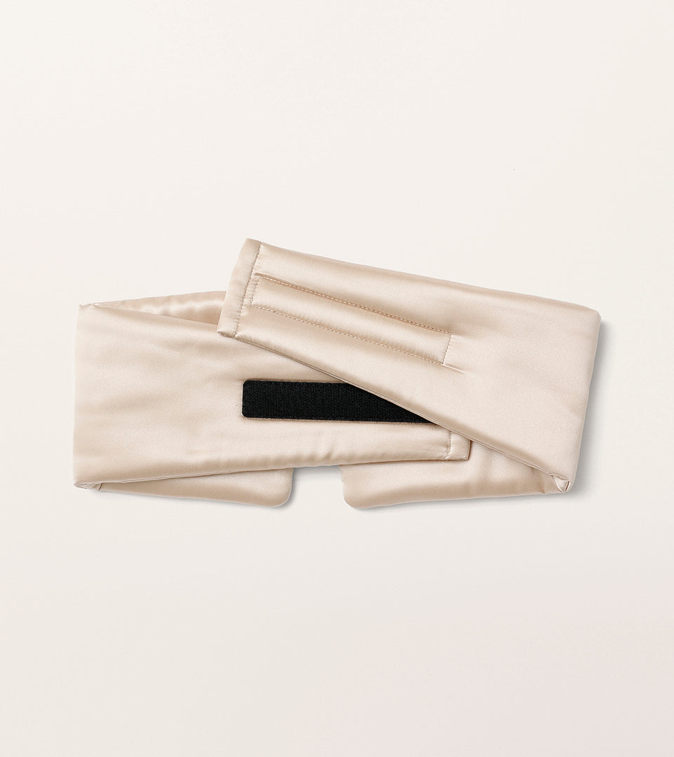 Masque de nuit bandeau Champagne