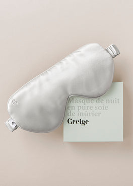 Masque de nuit Gris acier