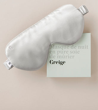 Masque de nuit Gris acier