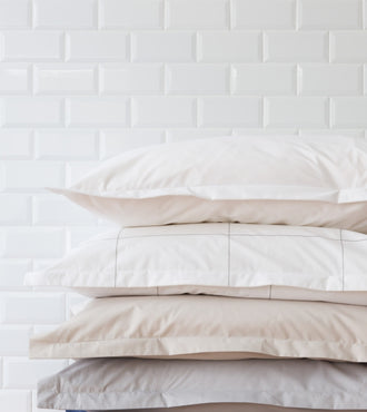 Set de 2 Taies d'Oreillers Percale