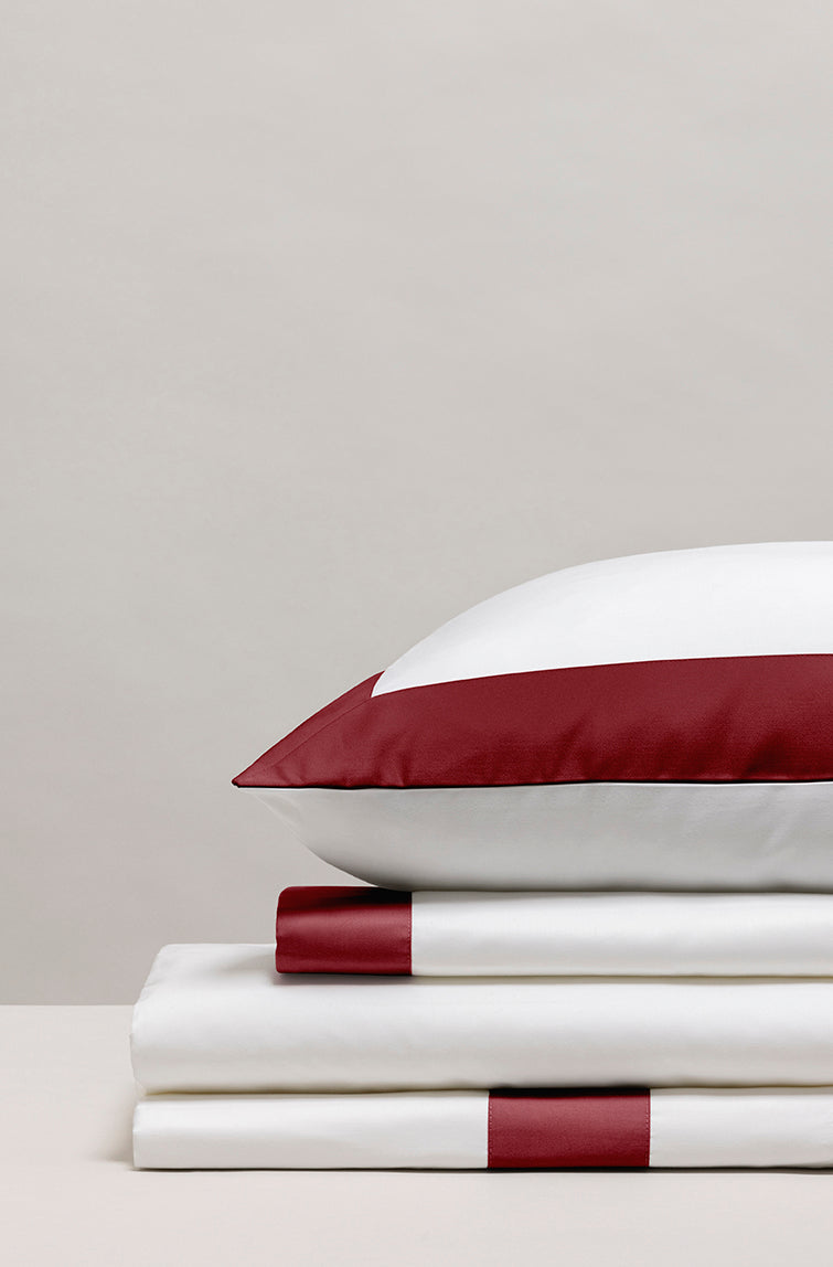 Parure de lit Satin de Coton Bicolore