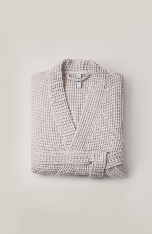 Peignoir de bain en Nid d'Abeille