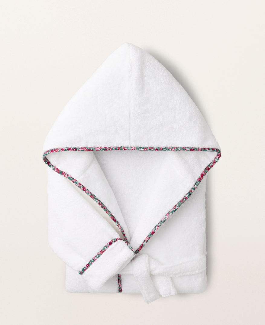 Peignoir de bain enfant Mini fleurs