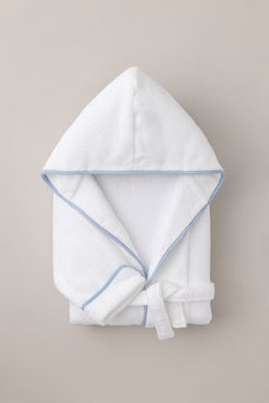 Peignoir de bain enfant Rayure bleue