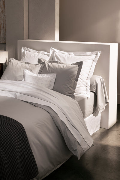 Drap Housse - Microfibre Confortable et Respirant - Bleu - 160x200