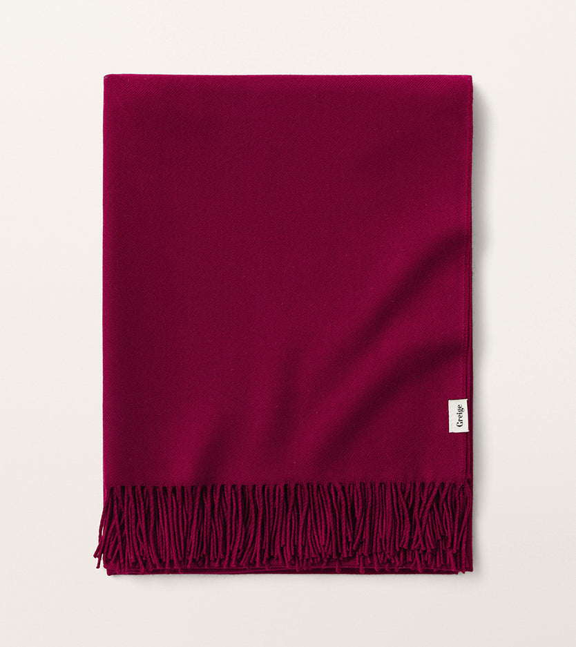 Plaid en Laine d'Agneau