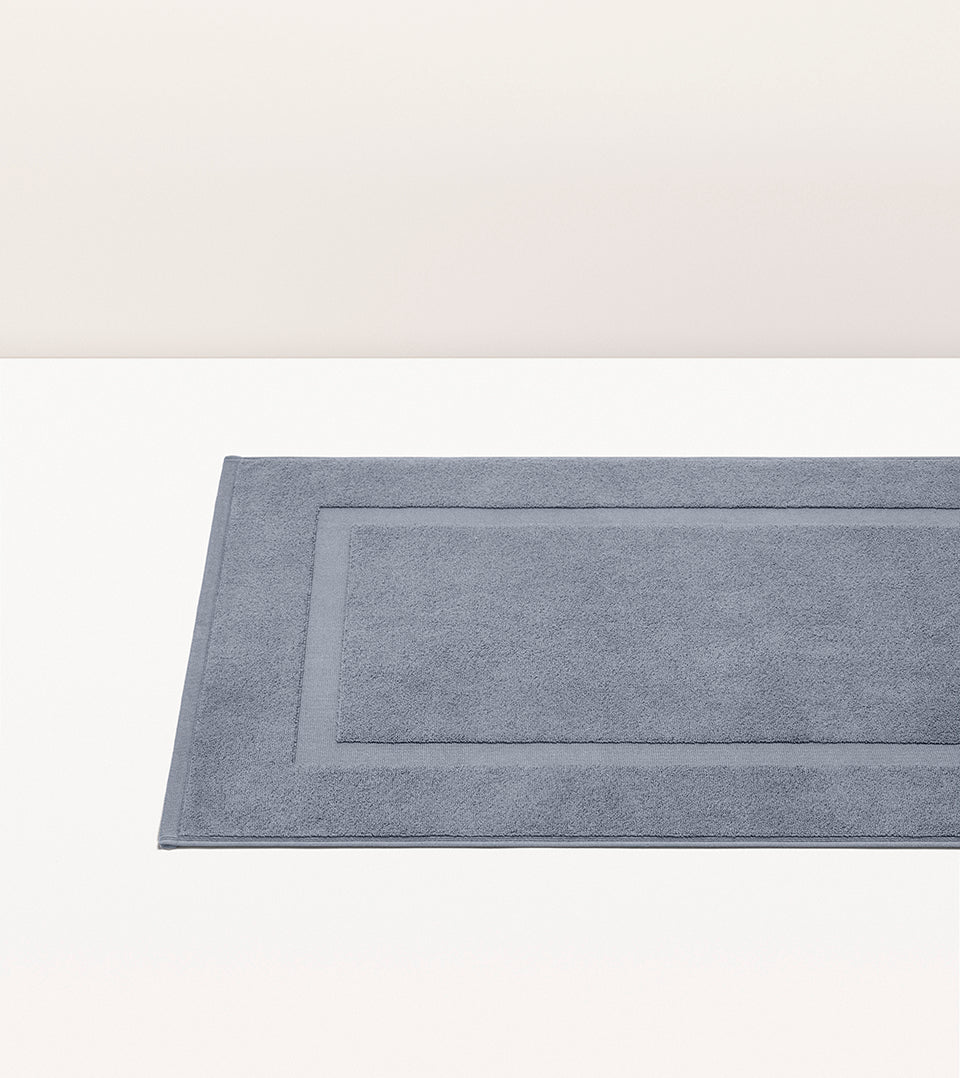 Tapis de bain Bleu orage