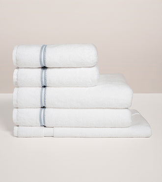 Ensemble de bain bourdon Blanc bleu glacier