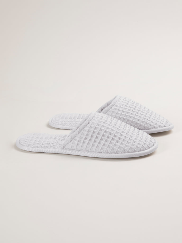 Chaussons en nid d'abeille Gris mineral