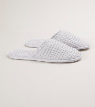 Chaussons en nid d'abeille Gris mineral