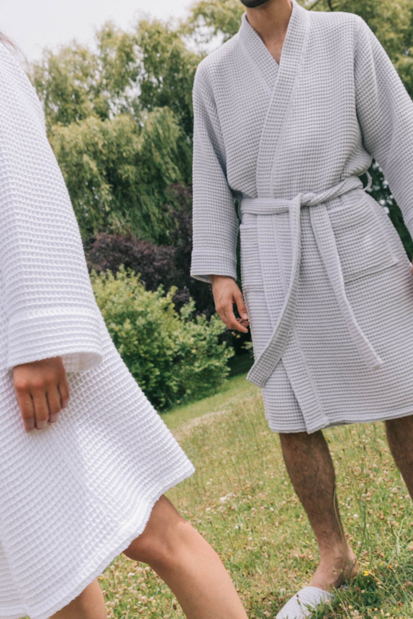 Peignoir Nid D'abeille Femme Peignoir Coton Gaufré Flintronic - Homme Femme 100% Coton Léger Confortable Peignoir De Bain Femme Peignoir Nid D'abeille Femme Peignoir Coton Gaufré Flintronic - Homme Femme 100% Coton Léger Confortable Peignoir De Bain Femme