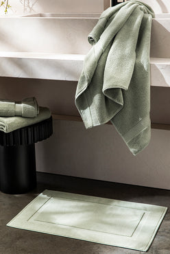 Tapis de bain Vert sauge