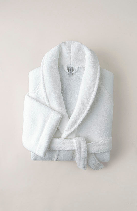 Peignoir de bain uni Blanc pur