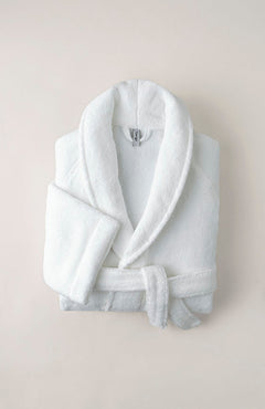 Peignoir de bain uni Blanc pur