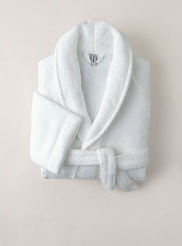 Peignoir de bain uni Blanc pur