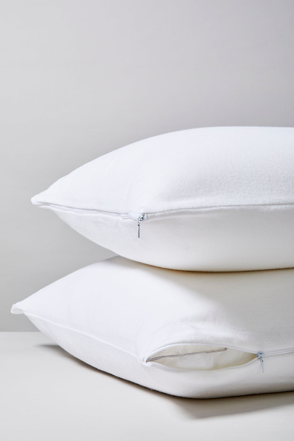 Set de 2 Protège Oreillers 100% Coton