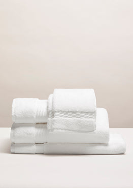 Serviette de toilette Blanc pur