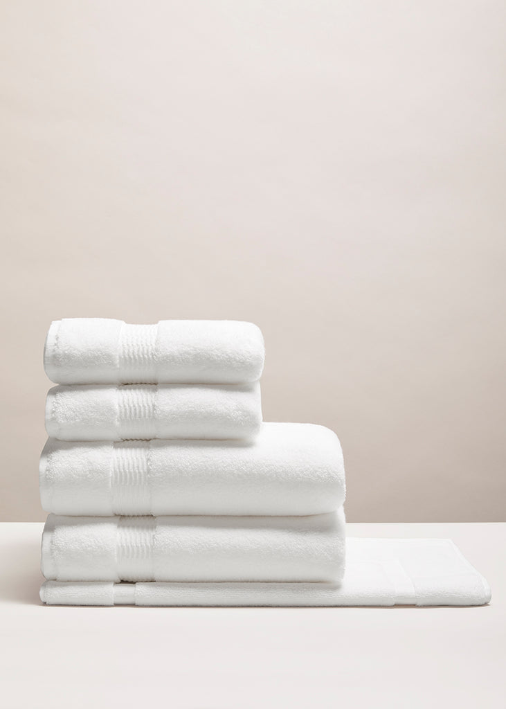 Drap de bain Blanc pur