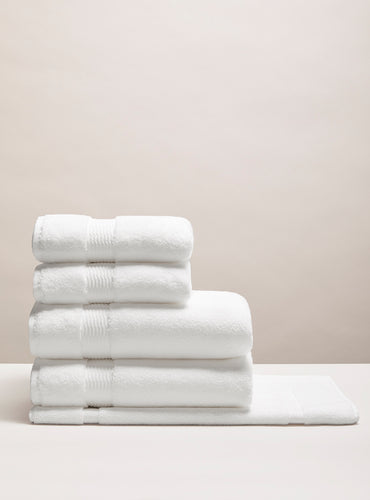Drap de bain Blanc pur