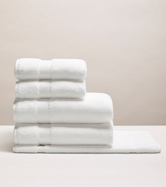 Ensemble de bain uni Blanc pur