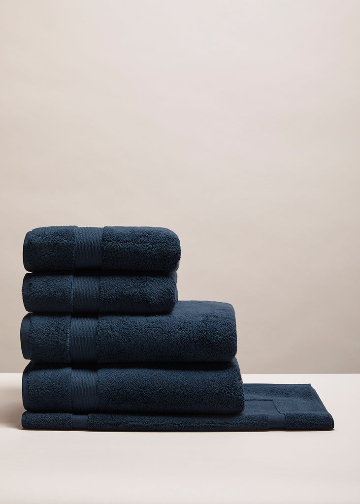 Drap de bain Bleu marine