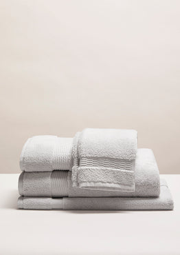 Serviette de toilette Gris galet