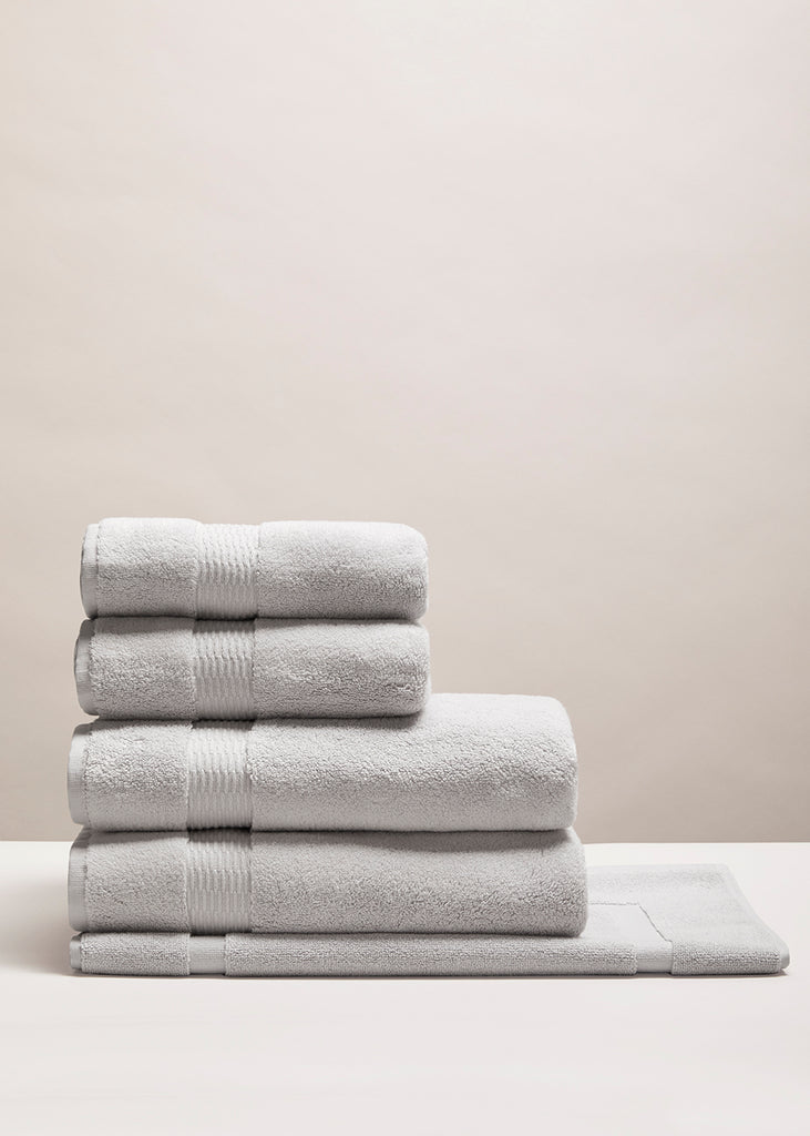 Drap de bain Gris galet