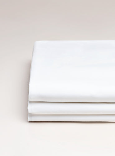 Drap housse percale Blanc frais
