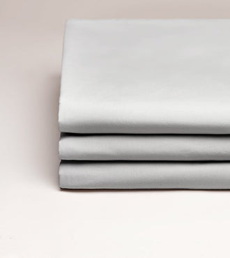 Drap housse percale bonnet 40 cm Gris moiré