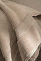 Lot De 3 Serviettes De Toilette à Carreaux - Coton Doux, 75x35 Cm - Couleurs Beige, Kaki, Gris - 7
