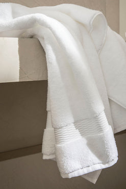 Serviette de toilette Blanc pur
