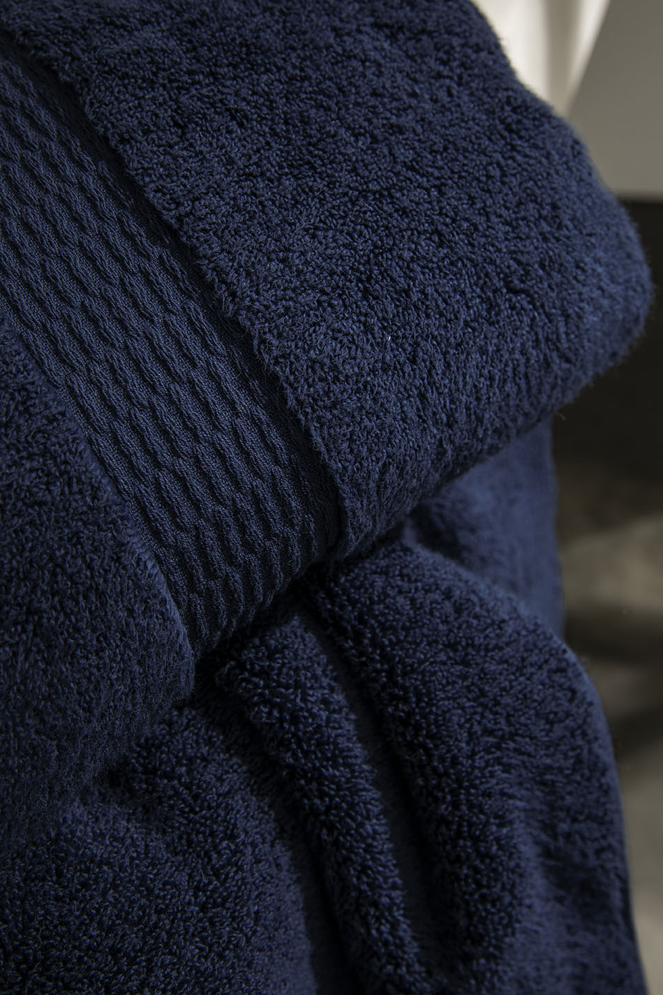 Serviette de toilette Bleu marine