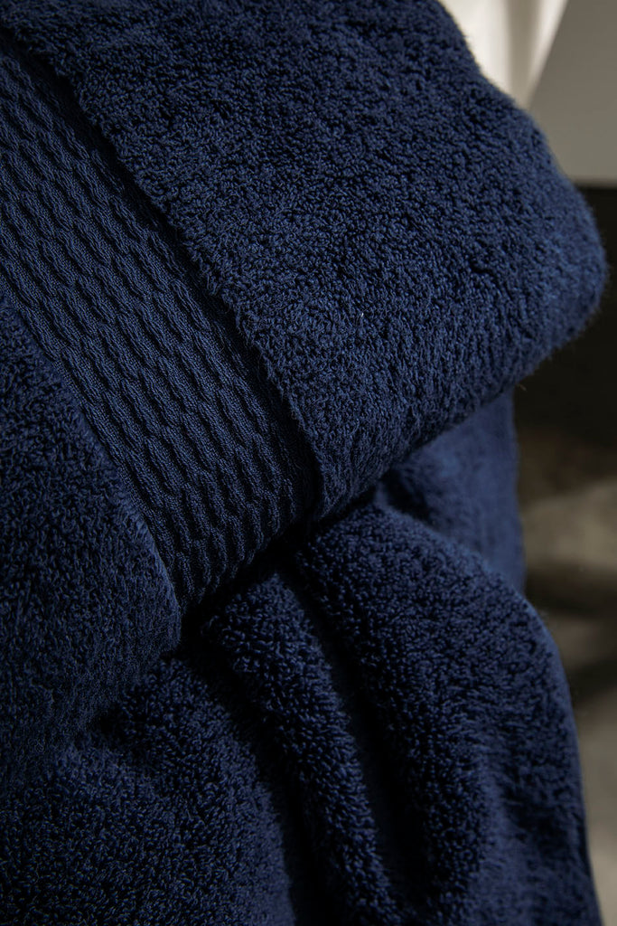 Serviette de toilette Bleu marine