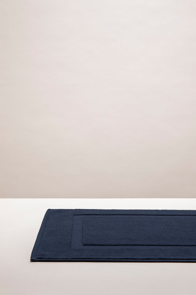 Tapis de bain Bleu marine