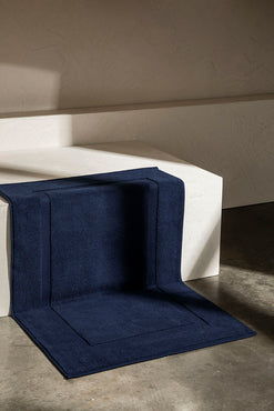 Tapis de bain Bleu marine